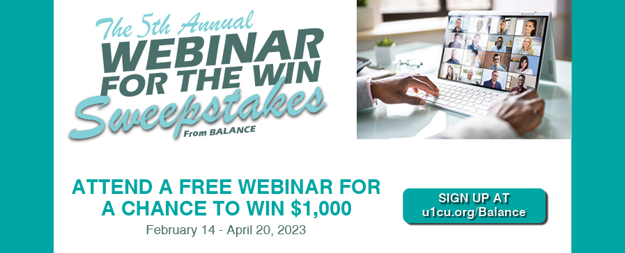 Webinar For The Win Sweepstakes