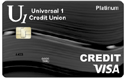 Universal 1 Credit Union VISA Credit Card