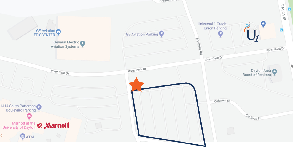 U1 Credit Union Shred Day Event Map